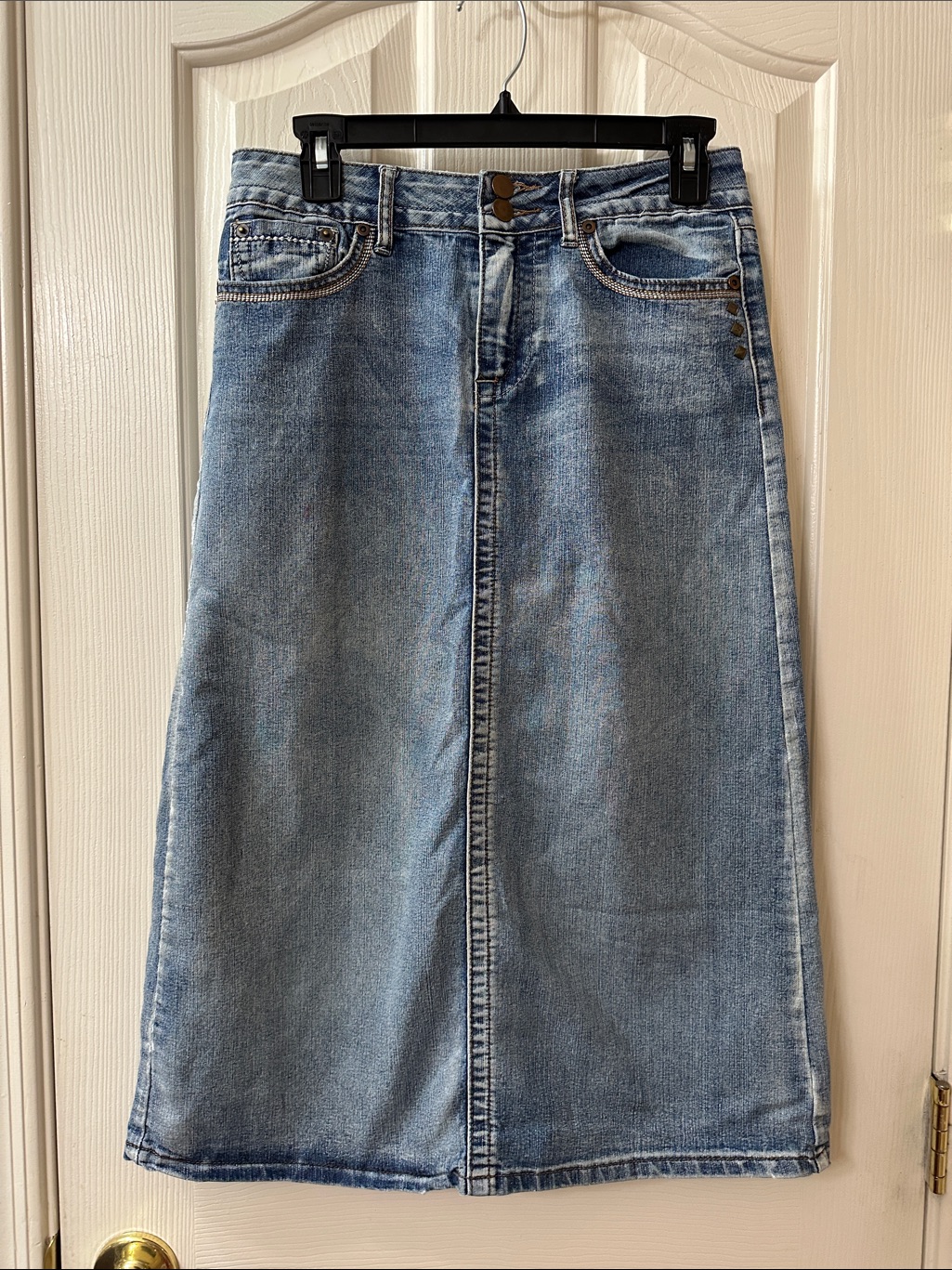 Cato Girls Light Blue Straight Skirt Size 16